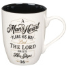 Mug - Mans Heart Prov. 16:9